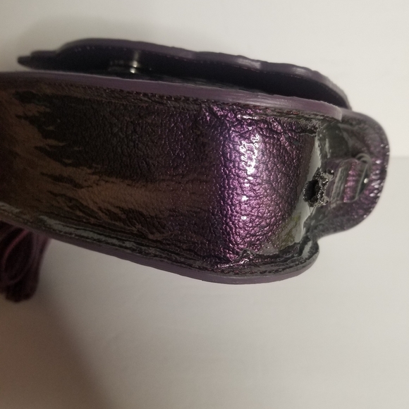 THALE BLANC AUDREY MICRO Metallic Purple Bag - Picture 13 of 16